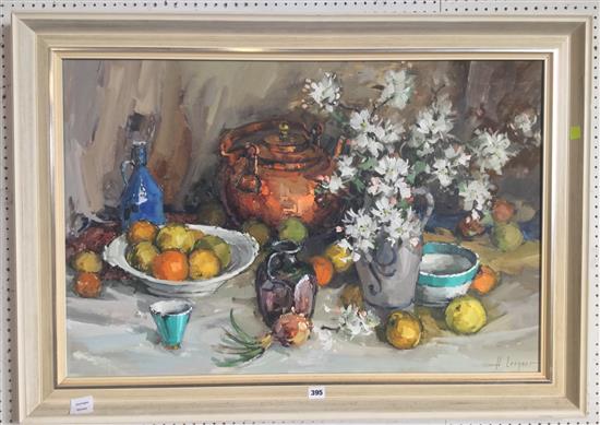 Oil, Still life